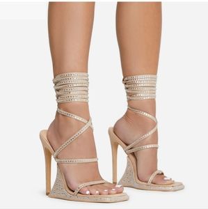 EGO Nude Sandals